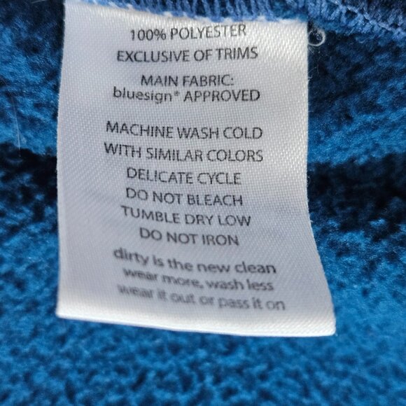 Toad & Co Women’s Small Lookout Fleece Hoodie Blue Telluride Heritage Collection - Picture 7 of 11